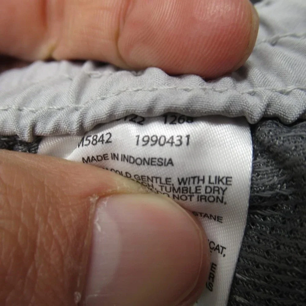 Columbia Hike Joggers Men Large Gray‎ Omni Shield Athleisure Run 32x29 Stretch